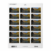 Het Loch at Rocky Mountain National Park Etiket (Full Sheet)