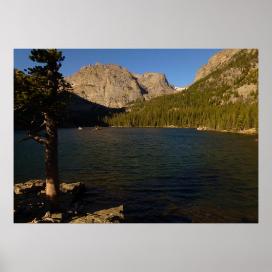 Het Loch at Rocky Mountain National Park Poster (Voorkant)