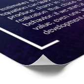 Het logistieke model voor bevolkingsgroei poster (Hoek)