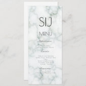 Het Logo Eenvoudig betegelvormig menu (Voorkant / Achterkant)