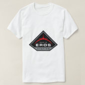 Het Logo Expanse Eros Station T-shirt (Design voorkant)