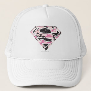 Het Logo van de Camouflage van Supergirl Trucker Pet