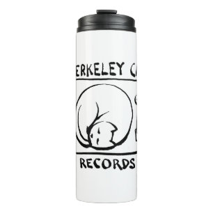 Het Logo van de Kat van Berkeley merch Thermosbeker
