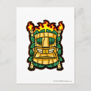 Het Logo van het Eiland van de Geheimzinnigheid Briefkaart