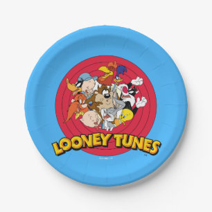Het Logo van het Karakter LOONEY TUNES™ Papieren Bordje