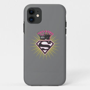 Het Logo van Supergirl met Kroon iPhone 11 Hoesje