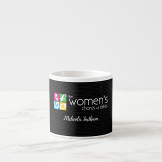 Het logo van The Women's Chorus of Dallas Espresso Kop