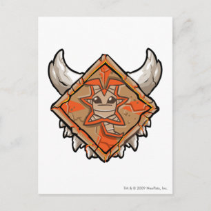 Het Logo van Tyrannia van het team Briefkaart