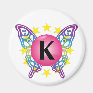 Het logomagneet van "K" Magneet