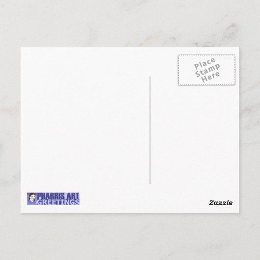 Het Lone Star Briefkaart (Achterkant)