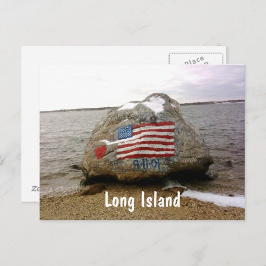 Het Long Island Memorial 3 Briefkaart (Voorkant / Achterkant)