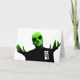 Het loodje spreidt het wenskaart van het Geweld Kaart