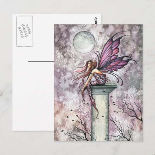 Het Lookout Fairy Briefkaart van Molly Harrison (Voorkant / Achterkant)