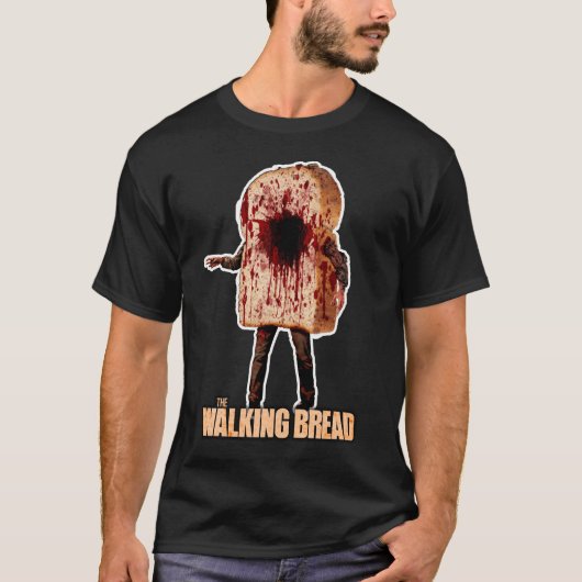 Het loopgelezen brood t-shirt (Voorkant)