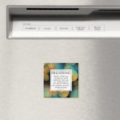 HET LOORD BLESS U Aantallen 6:24-26 Christelijk BL Magneet (Insitu (Vaatwasser))