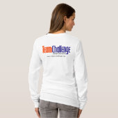 Het lopen aan Ziekten CureCRAPPY. T-shirt (Achterkant volledig)