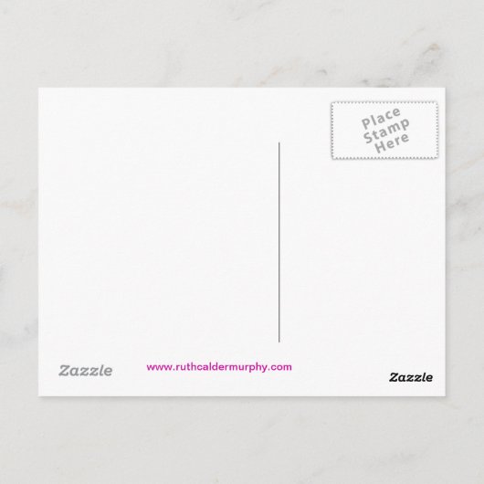 Het lopen bij het Briefkaart van Tangents (Achterkant)