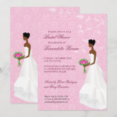 Het lopen de nodiging van de Bridal van de Aisle Kaart (Voorkant / Achterkant)