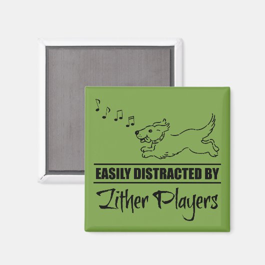 Het lopen Dog gemakkelijk door de Spelers van Zof  Magneet (Voorkant / Achterkant)