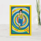 Het lopen in Circles_B_Greeting Kaart (Voorkant)