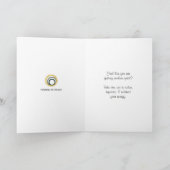 Het lopen in Circles_C_Greeting Kaart (Binnen)