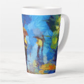 Het lopen in de Mok van de regen latte (Rechterhoek)