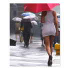 Het lopen in de regen