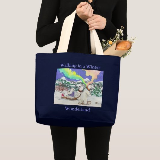 Het lopen in een Tas van het WinterWonderland (Voorkant (product))
