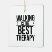 Het lopen is het Beste Citaat van de Behandeling Keramisch Ornament (Links)