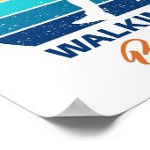 Het Lopen is het Beste Citaat van de Behandeling Poster (Hoek)