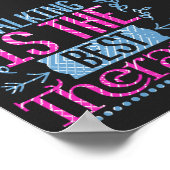 Het lopen is het Beste Citaat van de Behandeling Poster (Hoek)