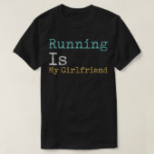 Het lopen is mijn Vriendin T-shirt (Design voorkant)