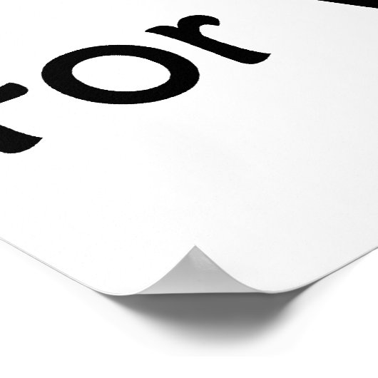 Het lopen is niet voor Wimps Poster (Hoek)