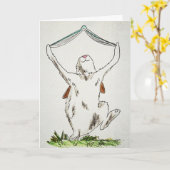 Het lopen kaart (Gele Bloem)