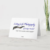 Het lopen met de Kaarsen van de God Kaart (Achterkant)