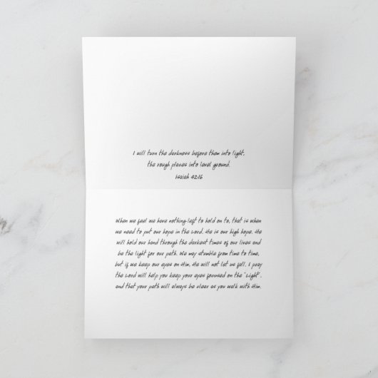 Het lopen met de Kaarsen van de God Kaart (Binnen)