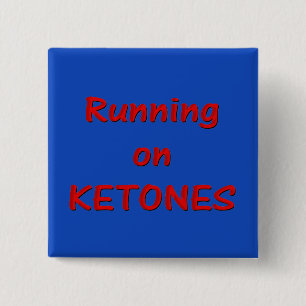 Het lopen op de Button van Ketones