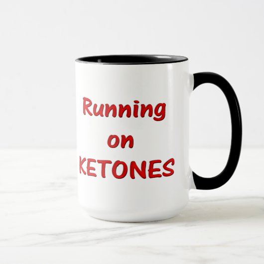 Het lopen op de Mok van Ketones (Rechts)
