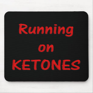 Het lopen op Ketones Muismat