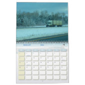 Het lopen over de landkalender kalender (Feb 2026)