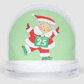 Het lopen Spoor en de Gift van de Vakantie van het Sneeuwbol (Achterkant)