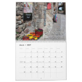Het lopen van de Costa Brava van Catalonië in Span Kalender (Mar 2027)