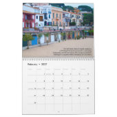 Het lopen van de Costa Brava van Catalonië in Span Kalender (Feb 2027)