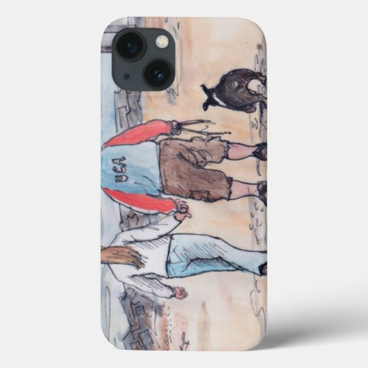 Het lopen van de hond - 04 Case-Mate iPhone case (Achterkant)
