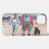 Het lopen van de hond - 04 Case-Mate iPhone case (Achterkant (horizontaal))