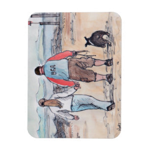 Het lopen van de hond - 04 magneet