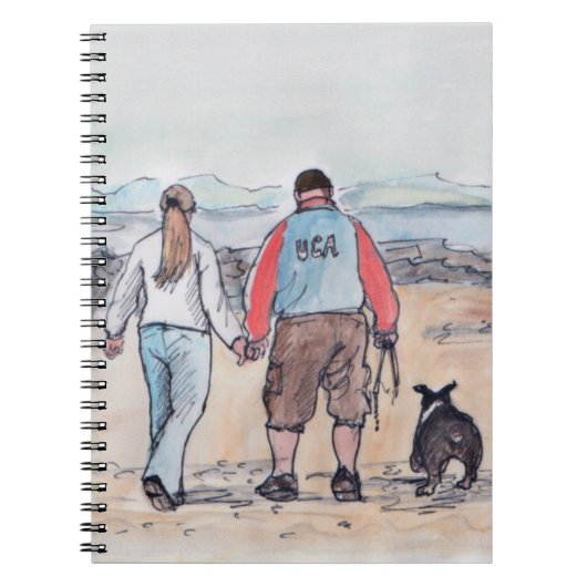 Het lopen van de hond - 04 notitieboek (Voorkant)