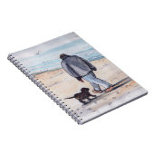 Het lopen van de hond - 05 notitieboek (Rechterzijde)