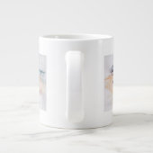 het lopen van de hond - 07 grote koffiekop (Achterkant)