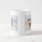 het lopen van de hond - 07 grote koffiekop (Voorkant)